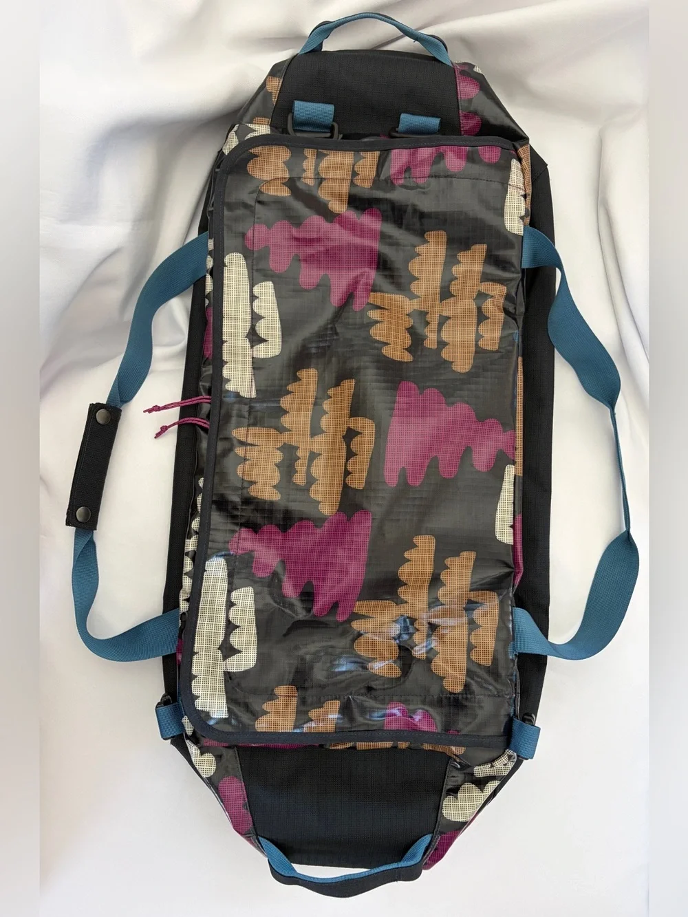 Patagonia Black Hole Duffel Bag 55L Backpack #49342 Fungiis Pitch Blue